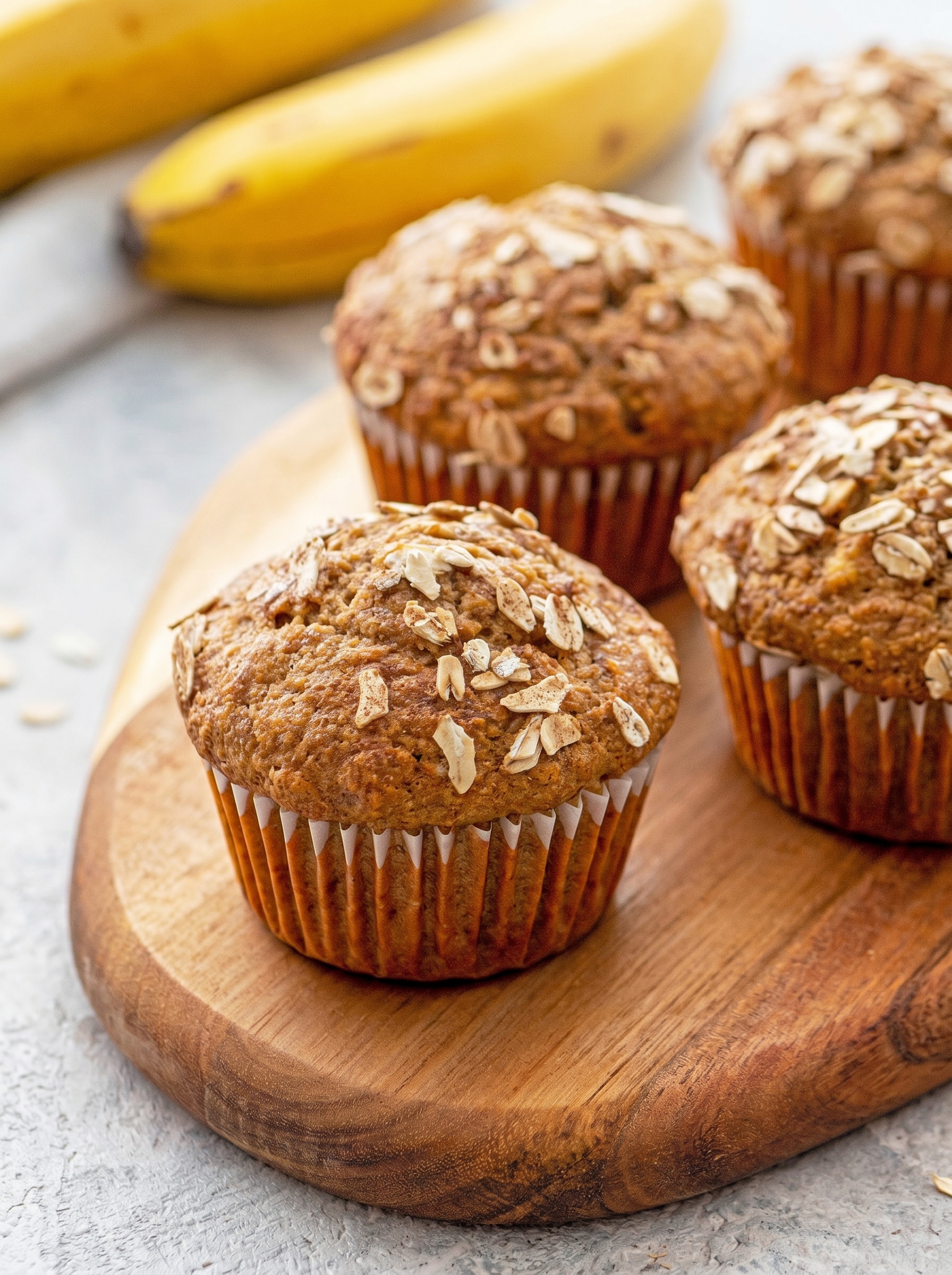 Banana Oatmeal Muffins – Soft, Healthy, and Perfect for Busy Mornings